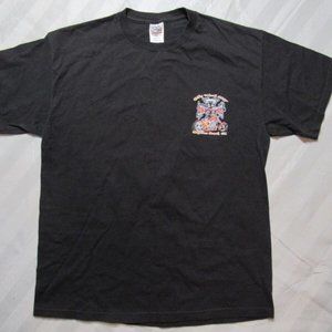 Choppers Bike Week T-Shirt 2007 Daytona Beach Fl Joe Cool Print VG+ Sz Large